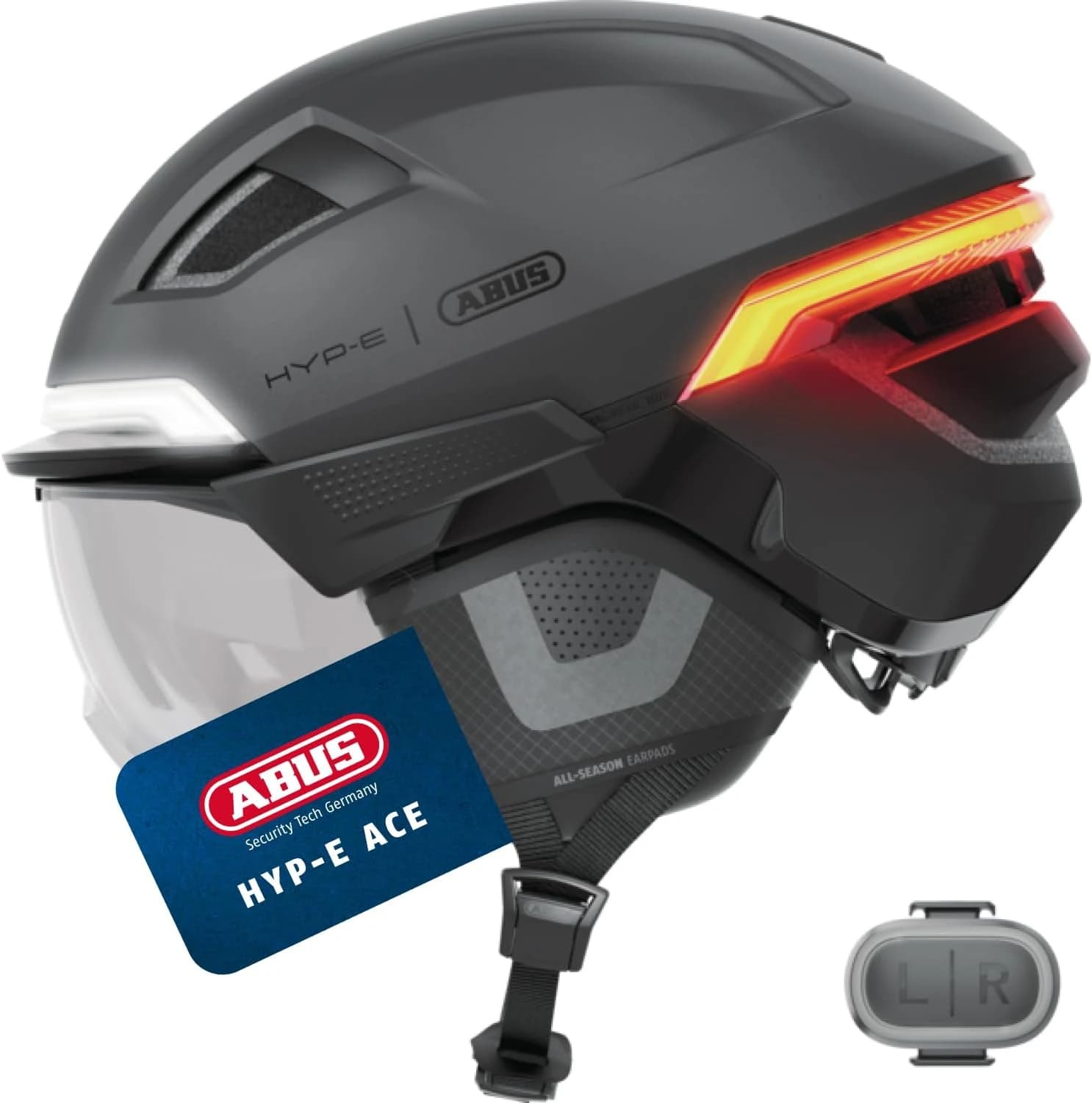ABUS HYP-E ACE Fahrradhelm für moderne E-Bike- und City-Nutzung